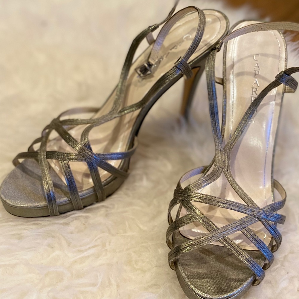 Silver heels 💃🏼 - Picture 2 of 5